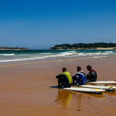 Lägenhet Piso A Pie De La Playa De Con Terraza. Somo